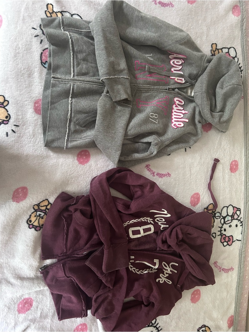 Two Aeropostale Hoodies
